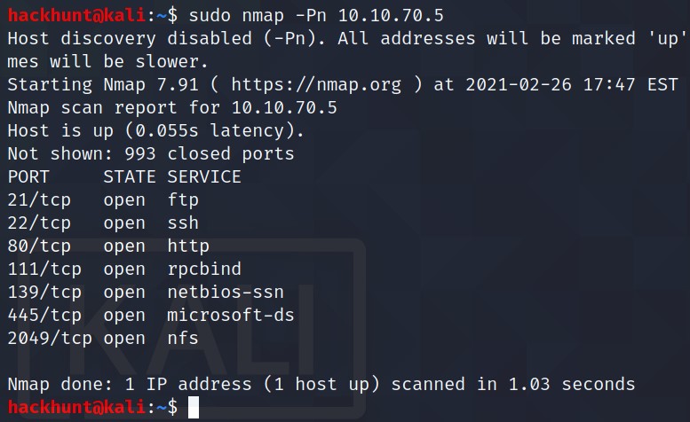 Nmap Scan